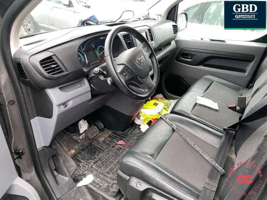 Toyota Proace 2016-->> (Type II) , Motorkode: ZKX, Girkassekode: 