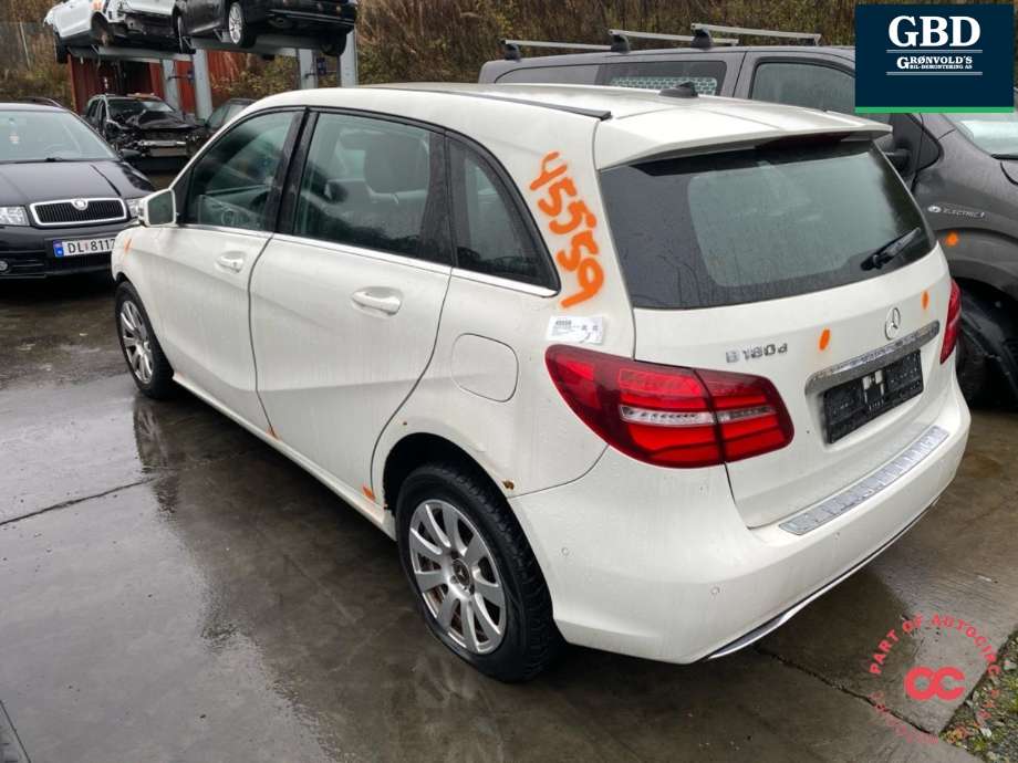 Mercedes B-Klasse 2011-2018 (W246) (W246), Motorkode: OM607.951, Girkassekode: A 246 370 41 02