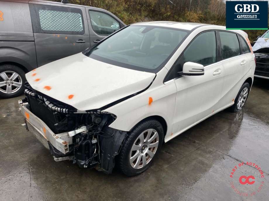 Mercedes B-Klasse 2011-2018 (W246) (W246), Motorkode: OM607.951, Girkassekode: A 246 370 41 02