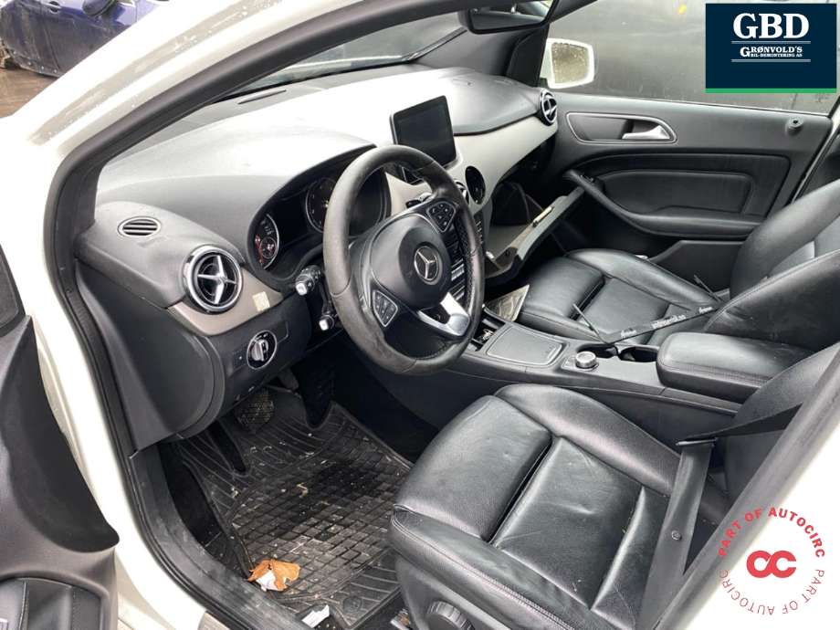 Mercedes B-Klasse 2011-2018 (W246) (W246), Motorkode: OM607.951, Girkassekode: A 246 370 41 02