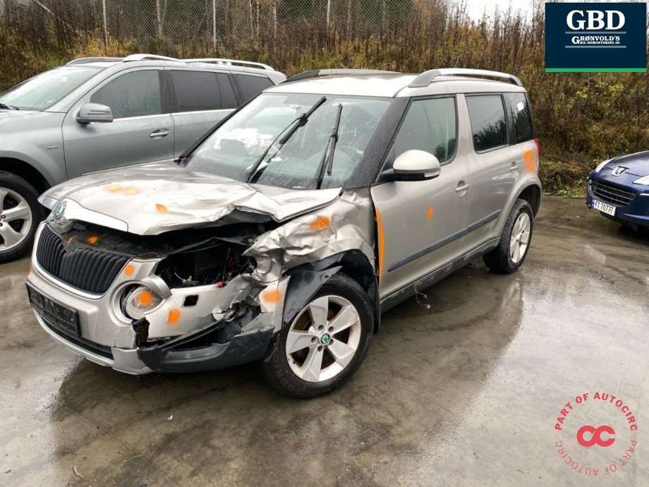 Škoda Yeti 2009-2013 (Fase 1) , Motorkode: CFHF, Girkassekode: NFQ