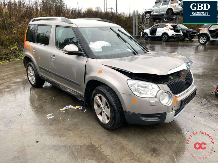 Škoda Yeti 2009-2013 (Fase 1) , Motorkode: CFHF, Girkassekode: NFQ
