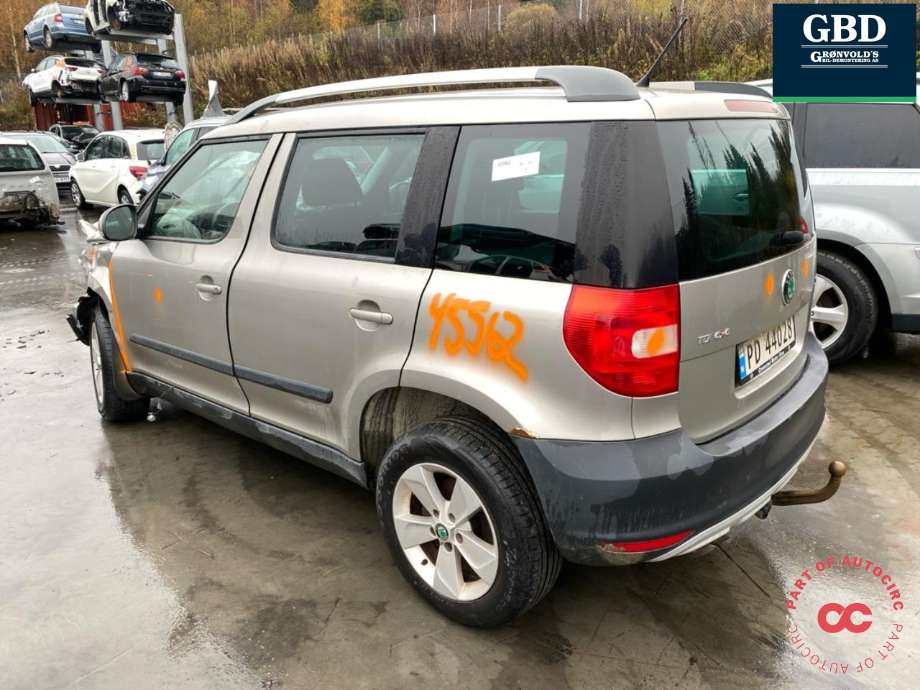 Škoda Yeti 2009-2013 (Fase 1) , Motorkode: CFHF, Girkassekode: NFQ