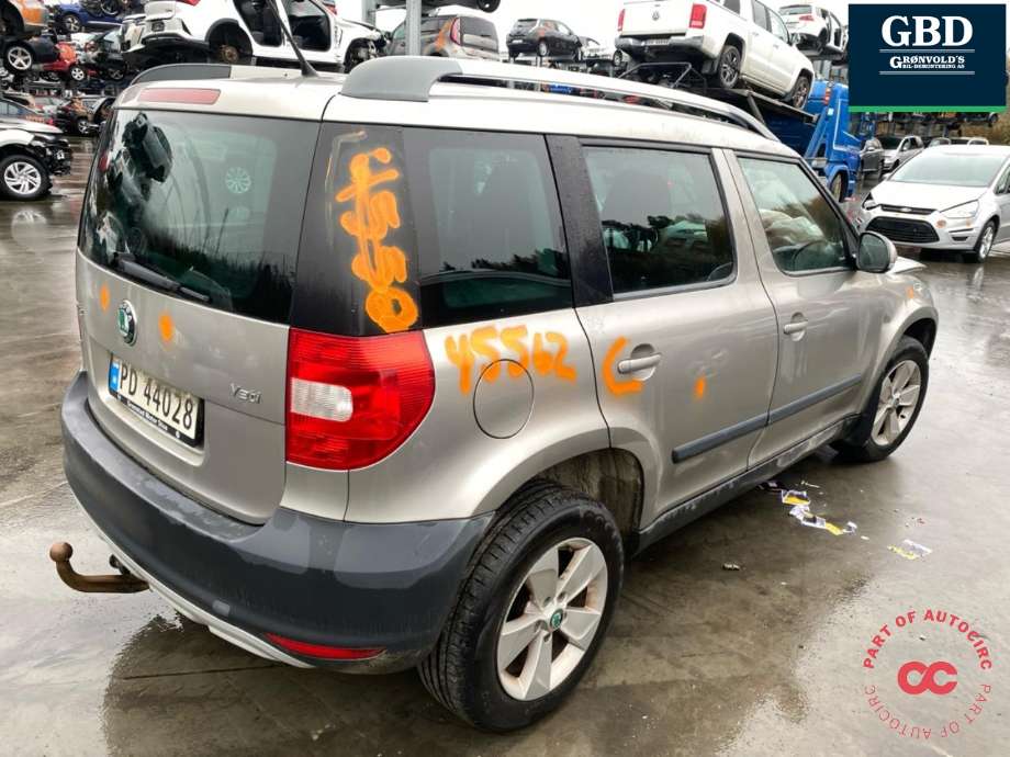 Škoda Yeti 2009-2013 (Fase 1) , Motorkode: CFHF, Girkassekode: NFQ