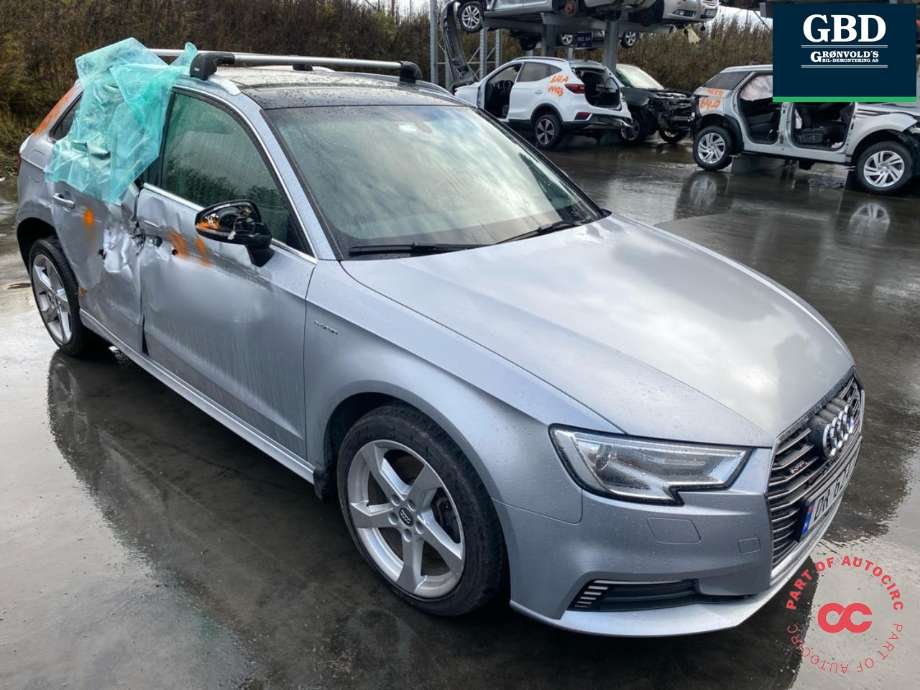 Audi A3 2016-2020 (Type III, Fase 2) , Motorkode: CUKB, Girkassekode: TEA