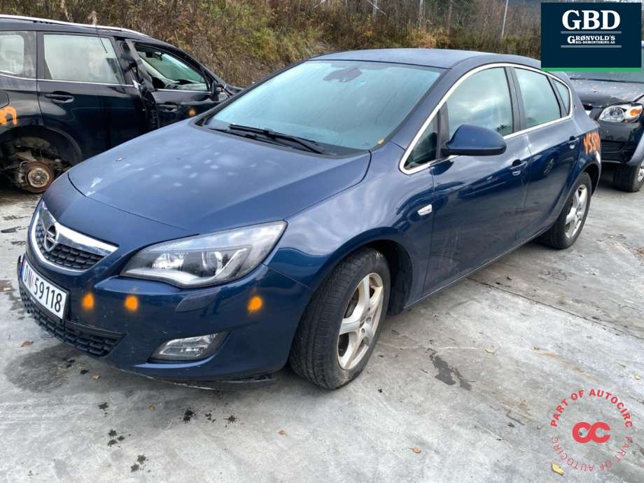 Opel Astra J 2010-2015 , Motorkode: A16XER, Girkassekode: 19210904