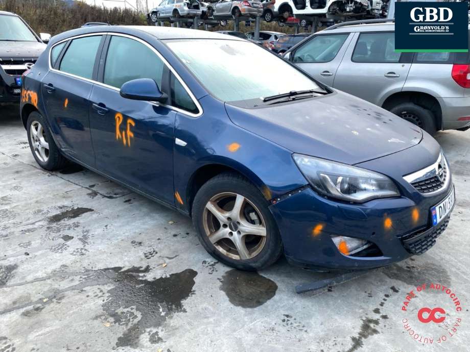 Opel Astra J 2010-2015 , Motorkode: A16XER, Girkassekode: 19210904