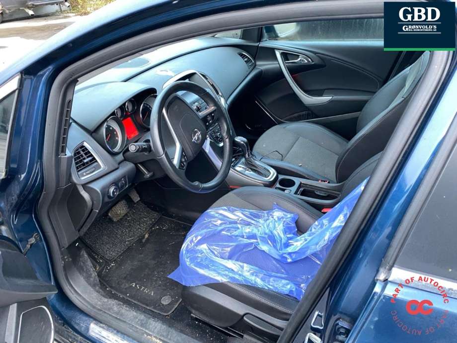 Opel Astra J 2010-2015 , Motorkode: A16XER, Girkassekode: 19210904