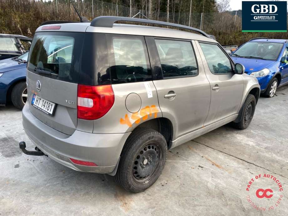 Škoda Yeti 2014-2017 (Fase 2) , Motorkode: CFHA, Girkassekode: KJF