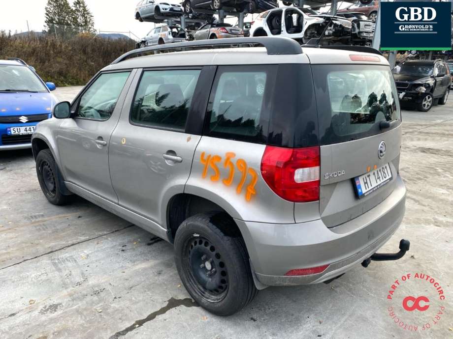 Škoda Yeti 2014-2017 (Fase 2) , Motorkode: CFHA, Girkassekode: KJF