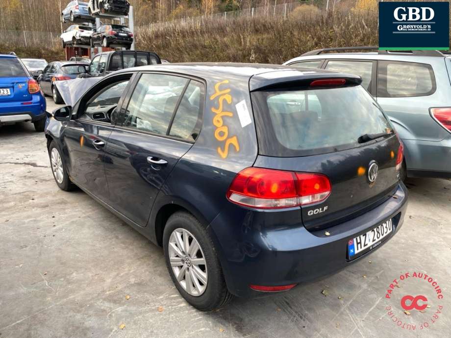 VW Golf VI 2008-2012 , Motorkode: CAYB, Girkassekode: LHW