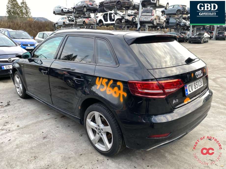 Audi A3 2016-2020 (Type III, Fase 2) , Motorkode: CUKB, Girkassekode: SBZ