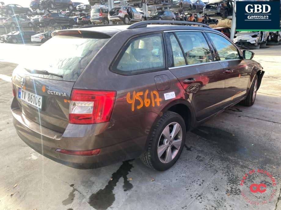 Škoda Octavia 2013-2016 (Type III, Fase 1) , Motorkode: CJZA, Girkassekode: PYT