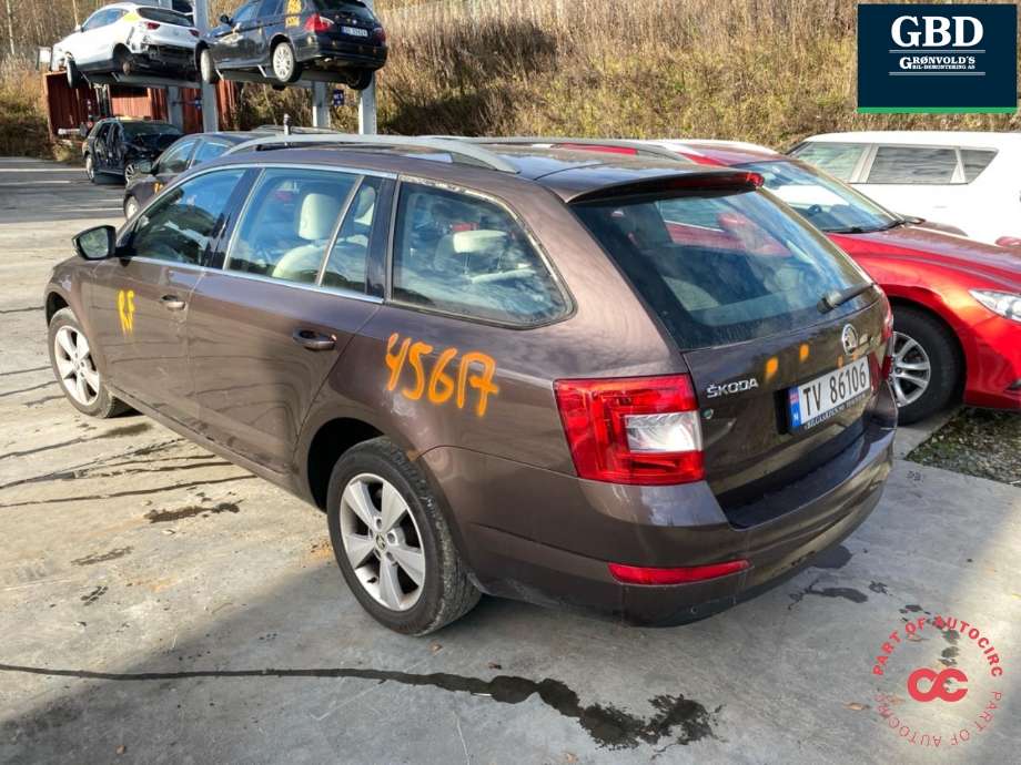 Škoda Octavia 2013-2016 (Type III, Fase 1) , Motorkode: CJZA, Girkassekode: PYT