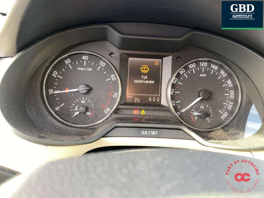 Škoda Octavia 2013-2016 (Type III, Fase 1) , Motorkode: CJZA, Girkassekode: PYT