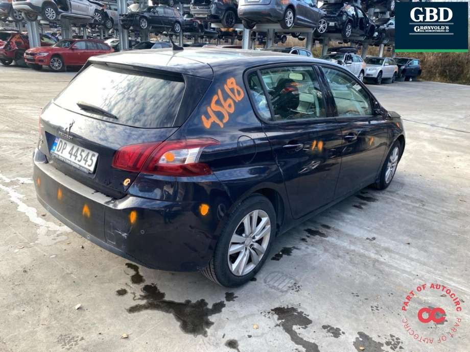 Peugeot 308 2013-2021 (Type II) , Motorkode: 9HP, Girkassekode: 16 103 083 80