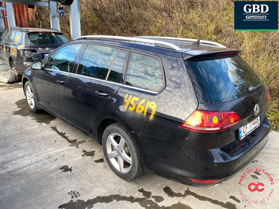 VW Golf VII 2012-2017 (Fase 1) , Motorkode: CLHA, Girkassekode: MRV