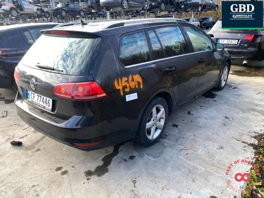 VW Golf VII 2012-2017 (Fase 1) , Motorkode: CLHA, Girkassekode: MRV