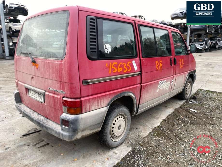 VW Transporter / Caravelle 1990-2003 (T4) (T4), Motorkode: AAB, Girkassekode: DKA