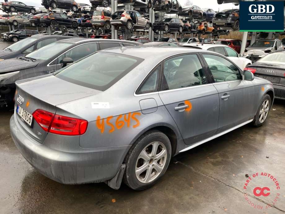 Audi A4 2007-2014 (Type IV) (B8) (B8), Motorkode: CDHB, Girkassekode: LKS