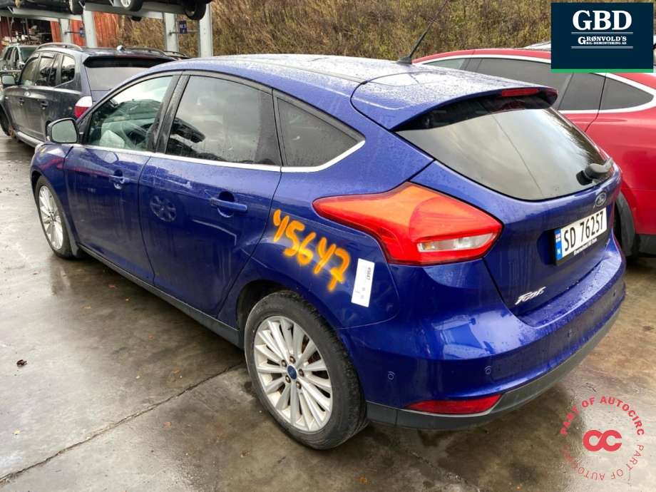 Ford Focus 2014-2018 (Type III, Fase 2) , Motorkode: M1DD, Girkassekode: 1836357