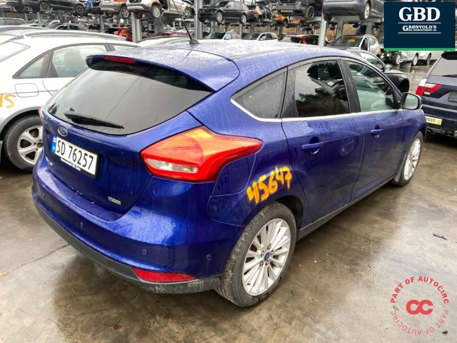 Ford Focus 2014-2018 (Type III, Fase 2) , Motorkode: M1DD, Girkassekode: 1836357