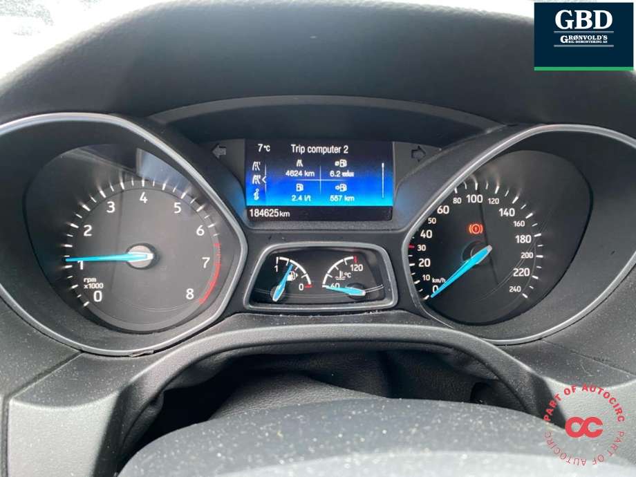 Ford Focus 2014-2018 (Type III, Fase 2) , Motorkode: M1DD, Girkassekode: 1836357