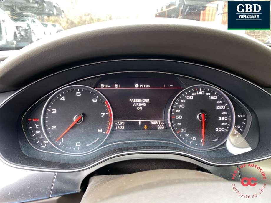 Audi A6 2011-2014 (Type IV, Fase 1) (C7) (C7), Motorkode: CHVA, Girkassekode: NDP