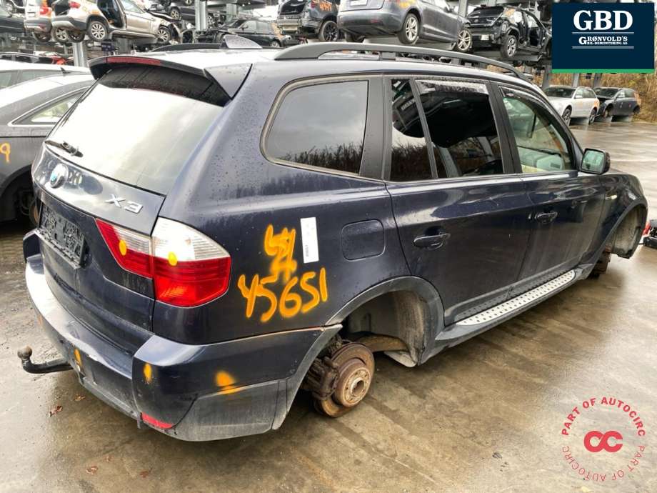 BMW X3 2007-2010 (Fase 2) (E83) (E83), Motorkode: N47-D20A, Girkassekode: 24 00 7 570 231