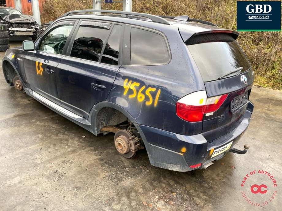 BMW X3 2007-2010 (Fase 2) (E83) (E83), Motorkode: N47-D20A, Girkassekode: 24 00 7 570 231