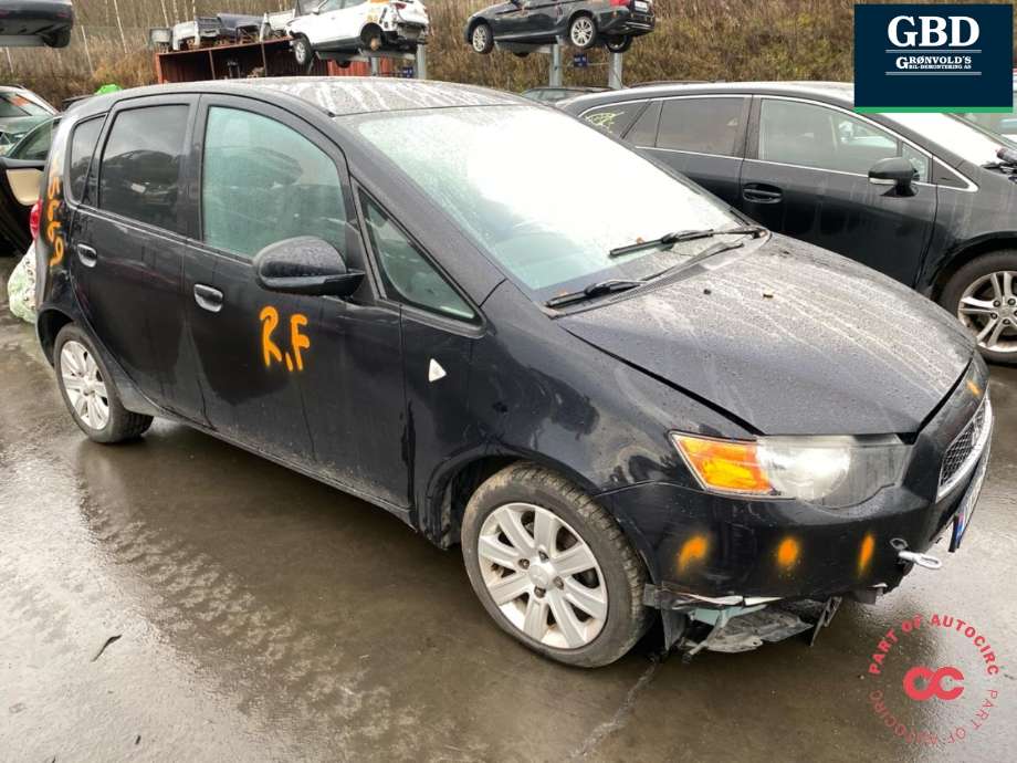 Mitsubishi Colt 2009-2013 (Type VII, Fase 2) , Motorkode: 4A90, Girkassekode: MN902960