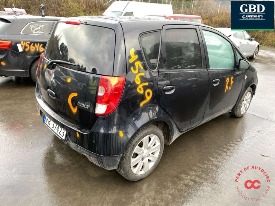 Mitsubishi Colt 2009-2013 (Type VII, Fase 2) , Motorkode: 4A90, Girkassekode: MN902960