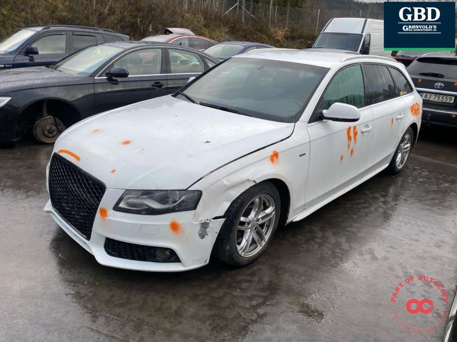 Audi A4 2007-2014 (Type IV) (B8) (B8), Motorkode: CAGC, Girkassekode: LLM