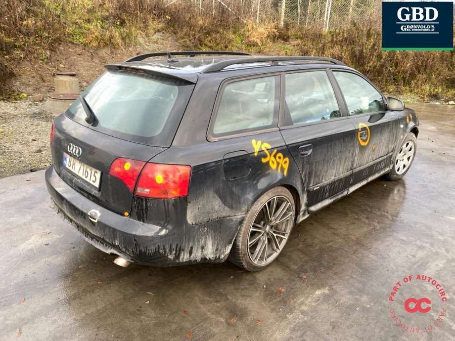Audi A4 2004-2008 (Type III) (B7) (B7), Motorkode: BPW, Girkassekode: JEE