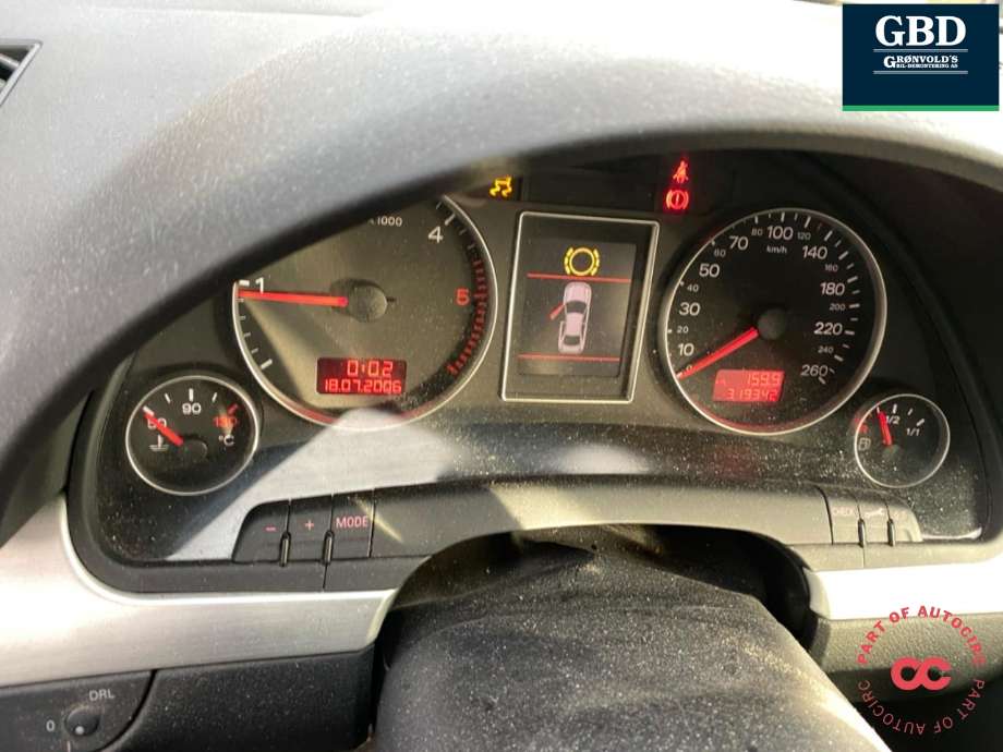 Audi A4 2004-2008 (Type III) (B7) (B7), Motorkode: BPW, Girkassekode: JEE