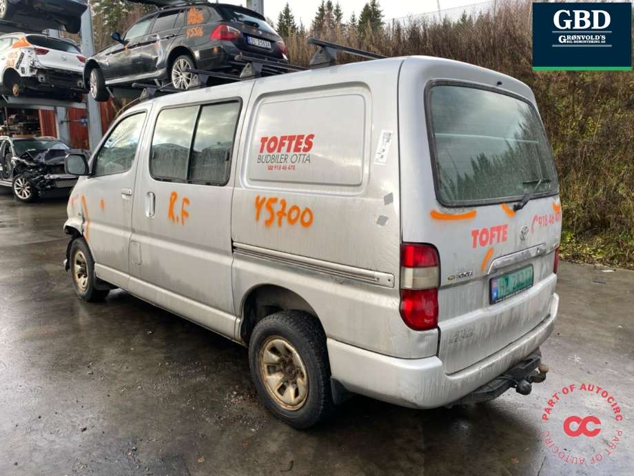 Toyota Hiace 2007-2012 (Fase 3) , Motorkode: 2KD-FTV, Girkassekode: 3303026A60