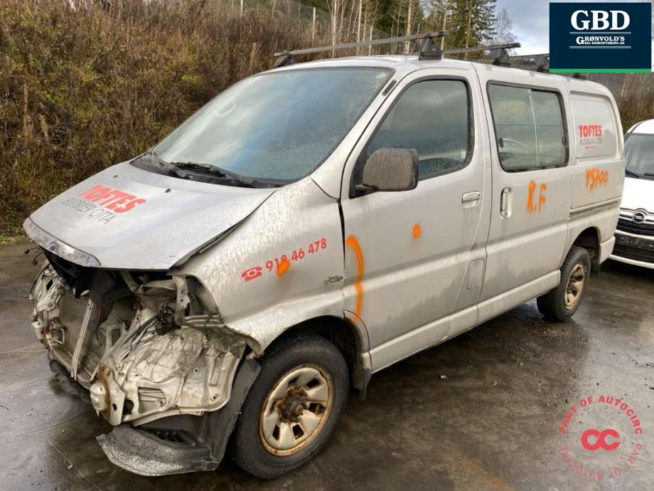 Toyota Hiace 2007-2012 (Fase 3) , Motorkode: 2KD-FTV, Girkassekode: 3303026A60