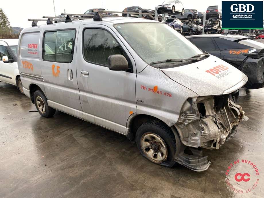 Toyota Hiace 2007-2012 (Fase 3) , Motorkode: 2KD-FTV, Girkassekode: 3303026A60