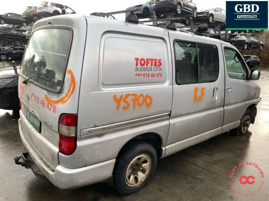 Toyota Hiace 2007-2012 (Fase 3) , Motorkode: 2KD-FTV, Girkassekode: 3303026A60