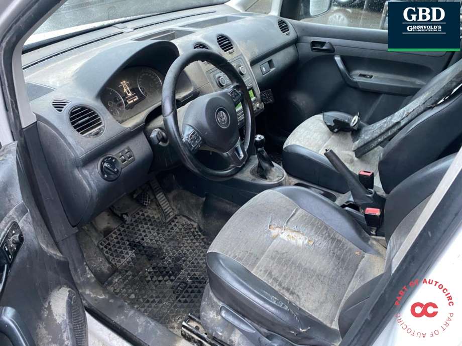 VW Caddy 2010-2015 (Type III, Fase 2) , Motorkode: CFHF, Girkassekode: NFQ