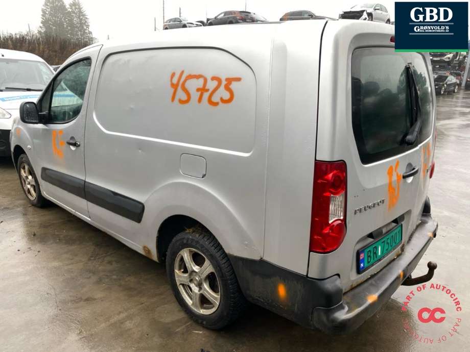 Peugeot Partner 2008-2015 (Type II, Fase 1) , Motorkode: 9HX, Girkassekode: 2231 21