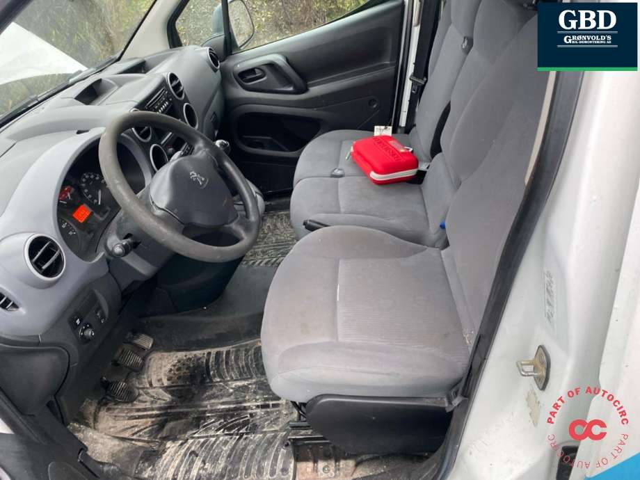 Peugeot Partner 2008-2015 (Type II, Fase 1) , Motorkode: 9HF, Girkassekode: 16 089 352 80