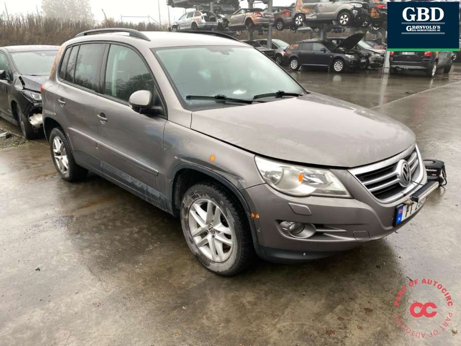 VW Tiguan 2007-2011 (Type I, Fase 1) , Motorkode: CBAB, Girkassekode: LMU