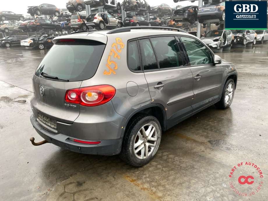 VW Tiguan 2007-2011 (Type I, Fase 1) , Motorkode: CBAB, Girkassekode: LMU
