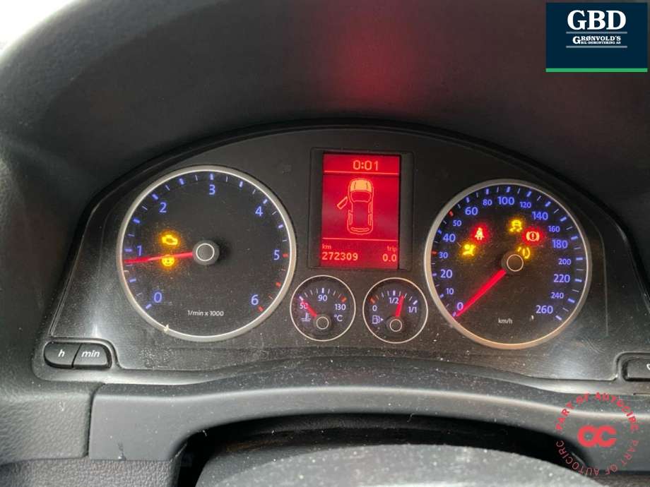 VW Tiguan 2007-2011 (Type I, Fase 1) , Motorkode: CBAB, Girkassekode: LMU