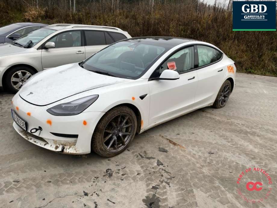 Tesla Model 3 2018-2023 (Fase 1) , Motorkode: 3D1, Girkassekode: