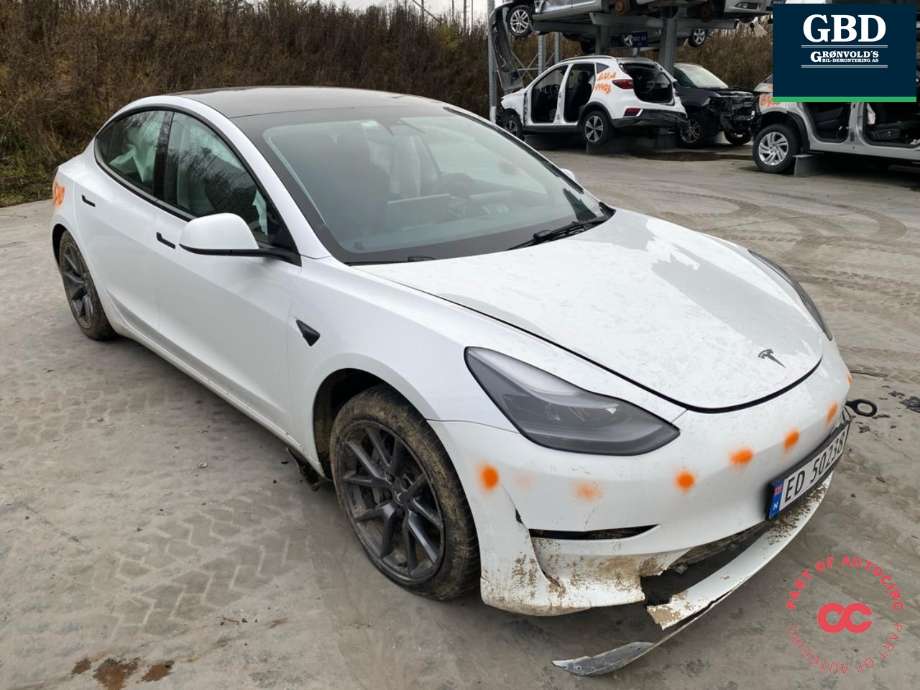 Tesla Model 3 2018-2023 (Fase 1) , Motorkode: 3D1, Girkassekode: