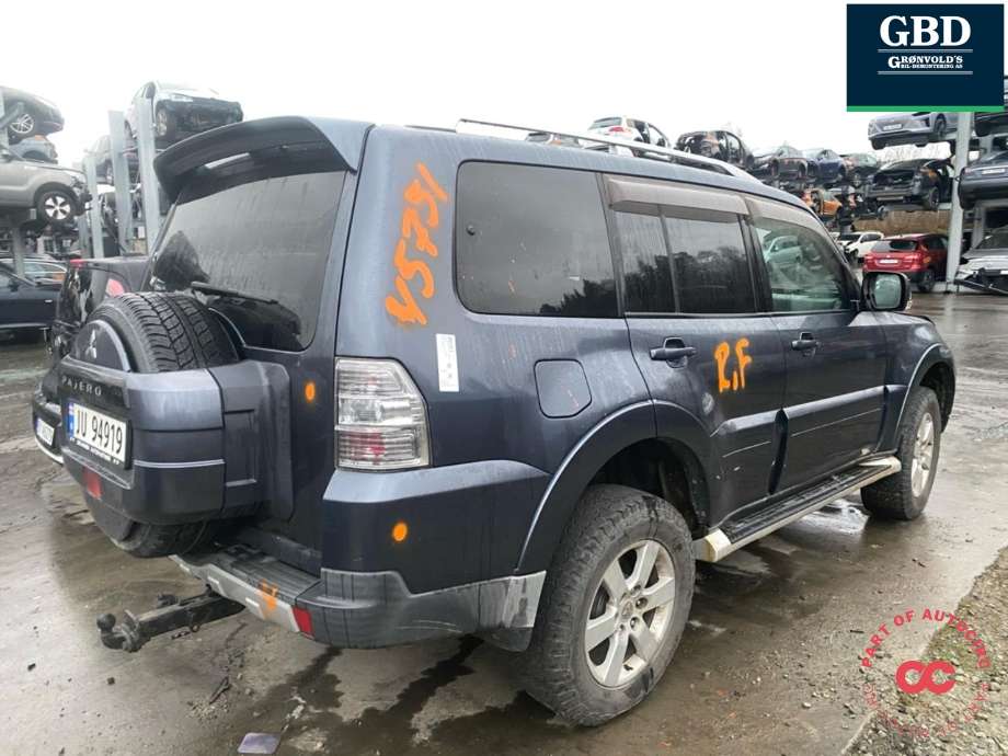 Mitsubishi Pajero 2007-2016 (Type IV, Fase 1) , Motorkode: 4M41, Girkassekode: 2700A129