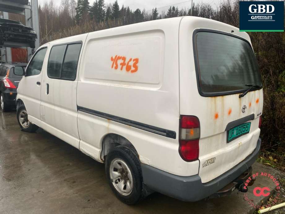 Toyota Hiace 2001-2006 (Fase 2) , Motorkode: 2KD-FTV, Girkassekode: 330302F290