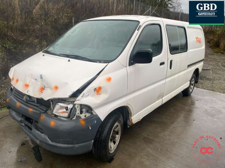 Toyota Hiace 2001-2006 (Fase 2) , Motorkode: 2KD-FTV, Girkassekode: 330302F290